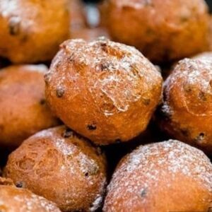 Oliebollen met krenten